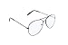 MJ Eyewear Classic Tear Drop Aviator Glasses Clear Lens Metal Frame