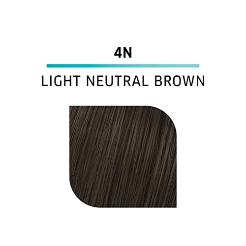 WELLA colorcharm Demi Permanent Hair Color, 4N Medium Natural Brown