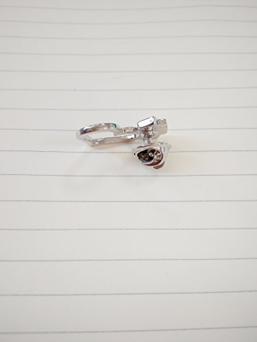 MANZHEN Enamel Nurse Hat Heart Lapel Pin Brooch for Doctor Nurse (rose gold)