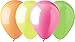 DELIGHTBOX 100 Count Latex Balloons, 12