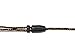 Tweedz Black & Gold Earbuds with Microphone and Controls - Durable, Tangle-Free, Travel Headphones with Long, Braided Fabric Wrapped Cords and Noise Isolating Ear Buds