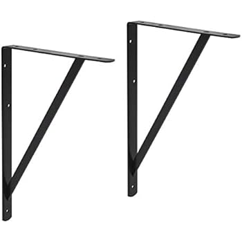 AmazonBasics AB5502 Shelf Bracket, 20 x 13, black