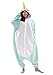 Blue Narwhal Kigurumi Costume Onesie (One Size Fits All)