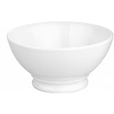 Pillivuyt 13-Ounce Traditional European Coffee Bowl, White