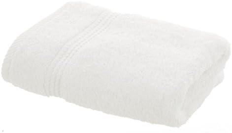Bamboo BlissWhite Bamboo Luxury Hand Towel Plush Soft Bathroom Bath Linen 50 x 100cm