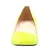 MAIERNISI JESSI Women's Classic Slip On Pointed Toe Kitten Heel Dress Pumps Shoes