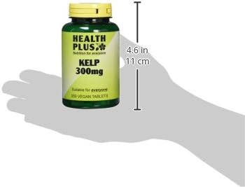 Health Plus Kelp 300mg Body Shape Plant Supplement - 250 Tablets, Unflavoured - Image 5