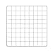 Mini White Grid Panel 14