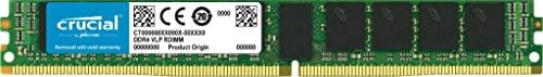 Crucial 16GB 2666 MHz DDR4 PC4-21300 VLP ECC UDIMM RAM Memory Module for Servers and Workstations (CT16G4XFD8266)