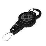 Boomerang Medium Scuba Gear Retractor with Carabiner and 36" Retractable Cord, 6oz. Retraction, Great for Gauges, Flashlights, Cameras and More!
