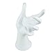 JewelryNanny Smartphone Hand Stand Phone Display Holder Universal for iPhone iWatch Android Cell Phones, White