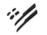 Glintbay Nosepads and Earsocks Rubber Kit for Oakley Fast Jacket XL Sunglasses - Black