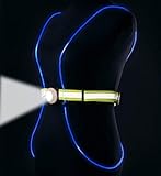 RABOW LED Reflective Vest USB Rechargeable for Running Cycling Walking with Multicolored Fiber Optics, Night Safety Gear, Size Adjustable for Men and Women