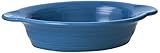 Fiesta 9 Inch by 5 Inch Individual Oval Casserole, Peacock