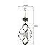 Kapata Solar Wind Chime 7 Colors Changing Wind Chime Courtyard Hanging Moving Rotating LED Campanula Light
