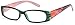 GAMMA RAY READERS 6 Pairs Ladies' Readers includes Sunglass Reader Quality Spring Hinge Reading Glasses for Women +2.00