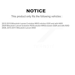 Front Wheel Bearing And Hub Assembly Pair For