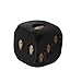 RICK-LIKE 5pcs/set Black Mini Death Skull Dice for Party Playing Drinking Death Table Game Party Tool