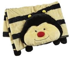 My Pillow Pets Bee Blanket Amazon Co Uk Toys Games