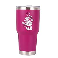 MIKSO Personalized Custom Stainless Steel Portable Tumblers Double Walled Insulated Cup