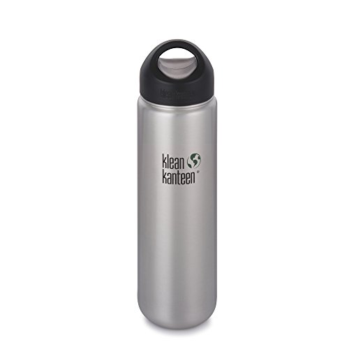 Klean Kanteen Wide Mouth Bottle with Stainless Loop Cap