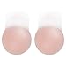 DHCare Sticky Nippleless Covers Strapless Silicone Reusable Lift Nipple Cover Pasties Bra Women 4.3 inch (Round, Pink)