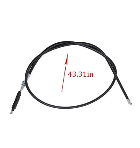 Brake Clutch Lever Bike Brake Cable Throttle Grip w/ 43.31" Clutch Cable For Baja Mini Bike 196cc 5.5hp 6.5hp