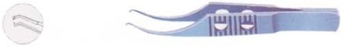 Forcep - Colibri Toothed 0.12MM 1X2 Teeth with Tying Platform Overall LEBNGTH 83MM (Titanium)