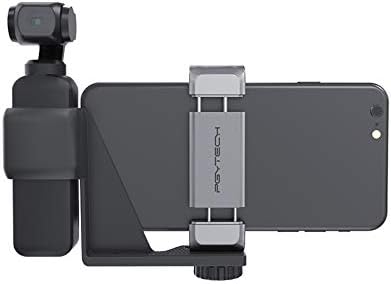 Jesykin OSMO Pocket Smartphone Holder Rack Mount Extension Bracket MIC Flashlight Accessories (Smartphone Rack)