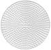 Darice 337816 Plastic Canvas, Circle, 5.75-Inch, Clear (12-Pack)