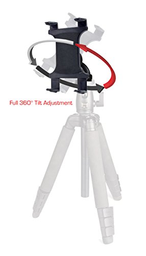 ChargerCity Vibration Free 360 Adjust Tripod Mount 1/4-20 Adapter, HDX-Lock Holder for 7 to 12-Inch Tablets