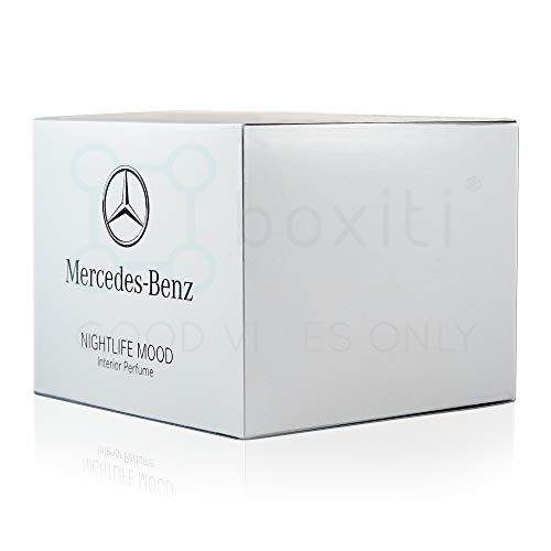 Boxiti Genuine Nightlife Mood Car Air Freshener - Interior Cabin Atomizer Fragrances for Mercedes C E GLC GLE CLS S Class, Suitable for Cars Equipped Air Balance Package (P21) - Thumbnail 2