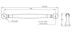 Richelieu Hardware BP790160AE Candiac Collection 6