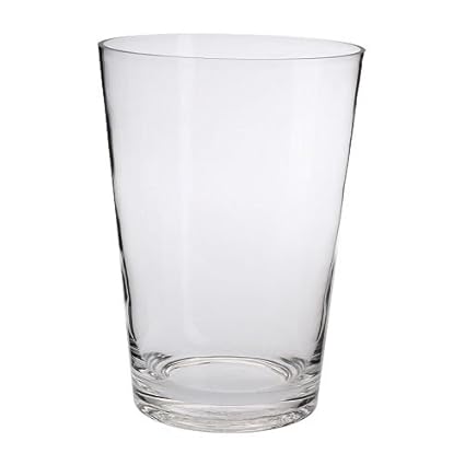 Ikea Bladet Vase Clear Glass 28 Cm Amazon Co Uk Kitchen Home