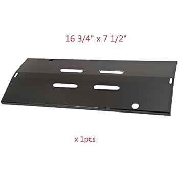 BBQ Mart 20022 Porcelain Steel Heat Plate Replacement for CGG-200 All Foods Portable Gas Grill