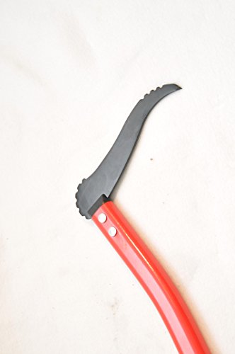 ToolTuff Log - Lifting Pick Axe, 22" length, High-Strength Steel 6" Blade, Lightweight, Moves Firewood Effectively