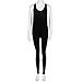 GBSELL Women Slim Sexy Sport Club Sleeveless Romper Jumpsuit Bodysuit (Black, S)