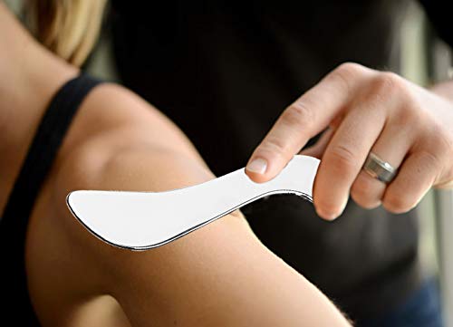 Feelfree Stainless Steel Guasha Scraping Massage Tool for Soft Tissue, Physical Therapy Stuff Used for Back, Legs, Arms… - Image 6