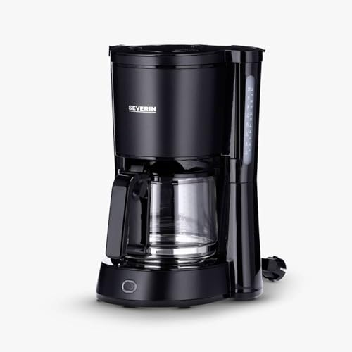 Severin KA 9554 Coffee Maker 1000 W 1.25 L Filter 1 x 4 Black
