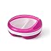 OXO Tot Divided Feeding Dish with Removable Ring Pink primary