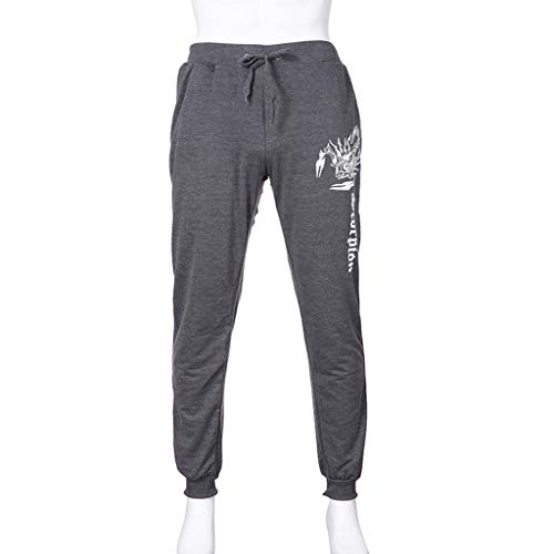 Allywit Mens Activewear Athletic Sweatpants Gym Workout Running Pants Ankle and Elastic Waist - Thumbnail 2