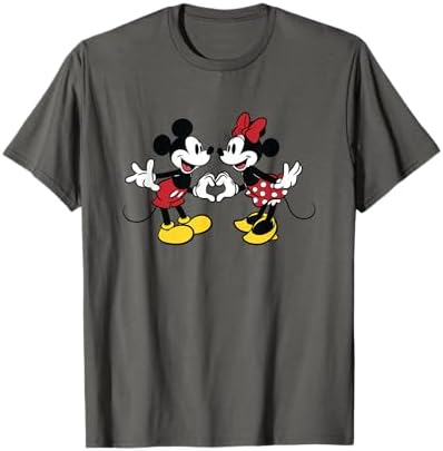 Amazon.com: Disney Mickey & Minnie Mouse Small Pocket Couple T