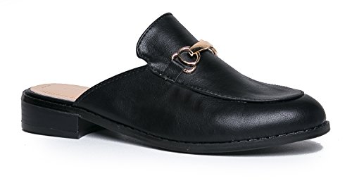 Chase and Chloe Slip On Buckle Loafer