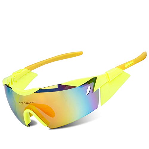 TWFY Fahrradbrillen Polarisierte Sport-Sonnenbrille Radfahren Laufen Gläser UV400 Schutz super leicht Frame Design for…