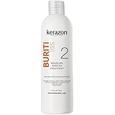 Brazilian Keratin Treatment Kerazon Buriti Liss 4oz/120ml - For all hair types - Tratamiento de Keratina Importada. Packaging may vary.