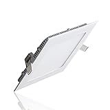 S&G® LED ceiling fixtures, Ultrathin Suqare Modern Kitchen Lighting, 25W 1850LM 4000K(Natural White), The Hole Size:285MM, AC85-265V, Budget-friendly, LED Driver Include