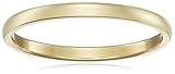 Classic Fit 14K Yellow Gold Band, 2mm, Size 7