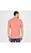 Nautica Men's Classic Fit Short Sleeve Solid Soft Cotton Polo Shirt, Dreamy Coral, Medium