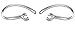 2pcs Good Earhooks for Plantronics Voyager Edge Mobile Bluetooth Wireless Headset Earloops Earclips Ear Hook Loop Clip