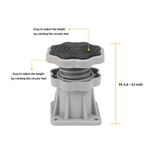 5 Adjustable+Refrigerator+Portable+Washing+Pedestal